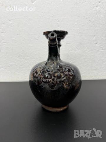 Автентична керамична стомна / съд 19в. №7819, снимка 2 - Антикварни и старинни предмети - 53043765