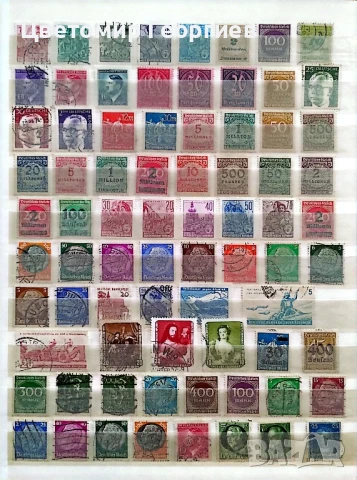 Класьор с марки.650 бр.  К.3, снимка 10 - Филателия - 50959455