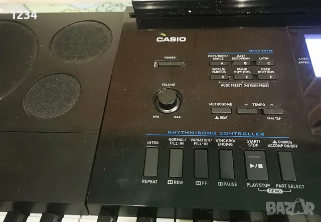Синтезатор клавир CASIO CTK-6200 с динамична клавиатура и USB порт 5 октави, снимка 6 - Синтезатори - 50039124