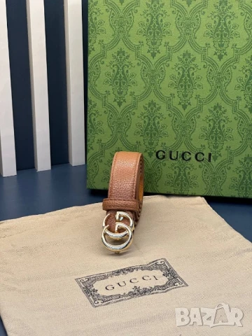 колани от естествена кожа в кутия gucci , снимка 2 - Колани - 50592627
