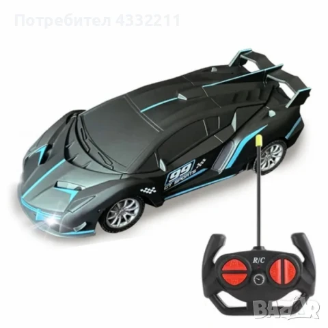 Високоскоростна дрифт кола с дистанционно управление 
