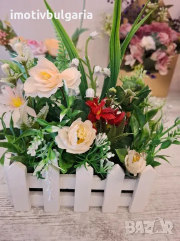 Уникални букети и сувенири с вечни цветя, снимка 3 - Ръчно изработени сувенири - 49809351