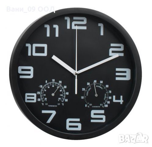 3 в 1! Часовник, термометър и хидрометър!