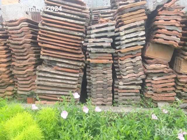 Продавам керемиди втора употреба, около 500бр по 0.28ст. , снимка 2 - Ремонти на покриви - 51272422