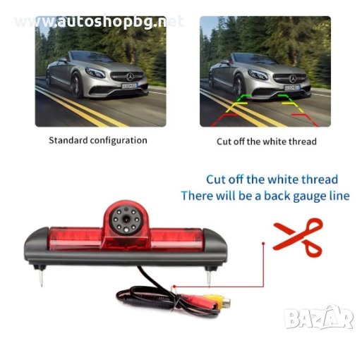 камера за задно виждане за Ducato/Citroen Jumper/Peugeot Boxer 2006-2016, снимка 2 - Аксесоари и консумативи - 44116658