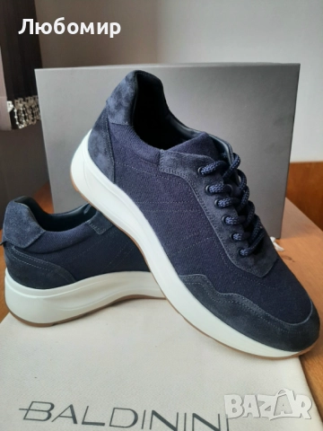 BALDININI Sneakers in Marine Blue