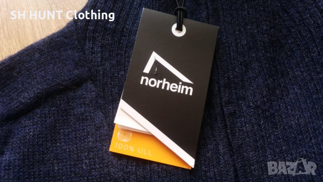 NORHEIM RONDANE WOOL SWEATER MEN размер S вълнен пуловер - 458, снимка 9 - Пуловери - 43369584