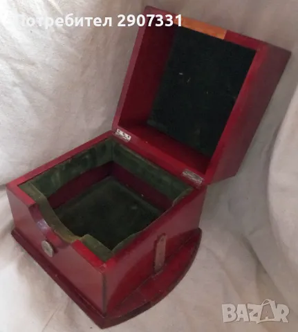кутия за барометър. 24х25х25 см, снимка 2 - Други ценни предмети - 49874864