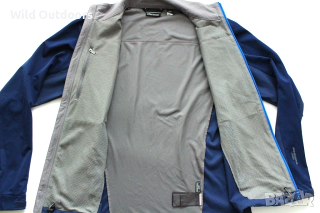 MARMOT Gore Windstopper - мъжко ветроустойчиво яке, размер М, снимка 5 - Спортни дрехи, екипи - 53540979