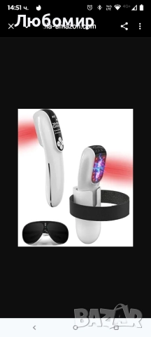 KTS комбинира терапия с червена светлина с транскутанна електрическа нервна стимулация