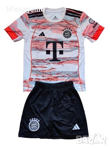Детски футболен екип Байерн Мюнхен Мусиала комплект Bayern Munich тениска Musiala, снимка 2 - Детски комплекти - 51866203