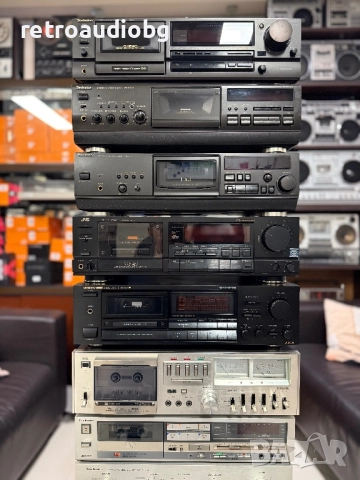 🔉🎶Продавам триглави декове TECHNICS, JVC, ONKYO и FISHER🔉