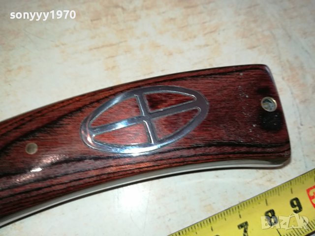 НОЖ МАСИВЕН ОСТЪР ЯК 1201241047, снимка 6 - Ножове - 43772199