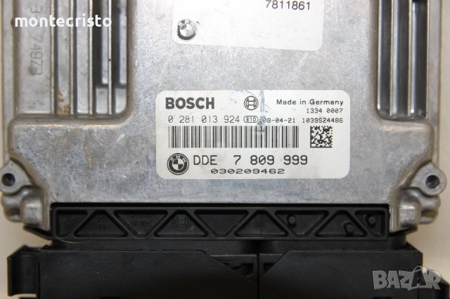 Моторен компютър ECU BMW X3 E83 (2006-2010г.) 0 281 013 924 / 0281013924 / 7 809 999 / 7809999, снимка 2 - Части - 44110631