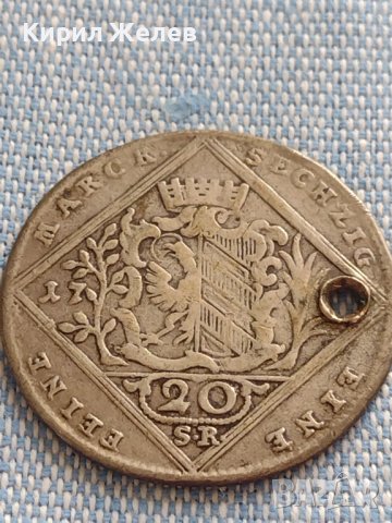 Сребърна монета 20 кройцера Йозеф втори Нюрнберг 26752, снимка 5 - Нумизматика и бонистика - 42930155