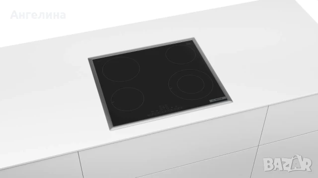 Готварски плот, Bosch PKF645FP3E, SER6, Electric cooktop, 60 cm, Glass-ceramic hob, 4 zones, 1 exten, снимка 4 - Котлони - 51247412