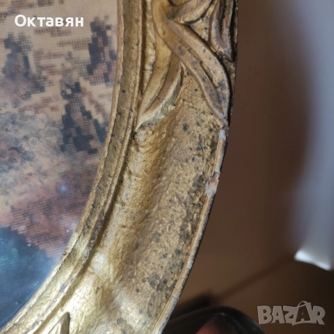 Фото картина с барокова рамка, снимка 6 - Гоблени - 52703708