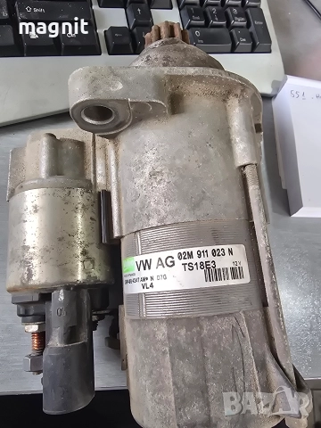 02M911023 N Стартер за Seat Altea Ibiza VW Golf V Passat VI Touran Audi A3 1.9 - 2.0 TDI