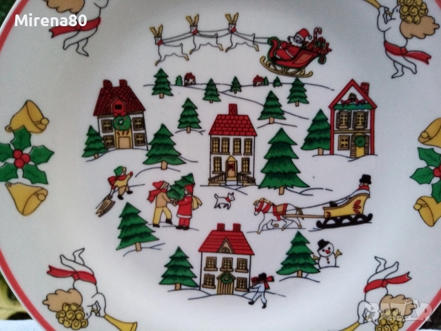 Троен коледен сет, снимка 4 - Чаши - 52632996