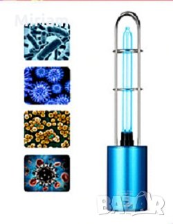 Нова ултравиолетова озонова USB лампа за дезинфекция 60 лева , снимка 3 - Соларни лампи - 28847598
