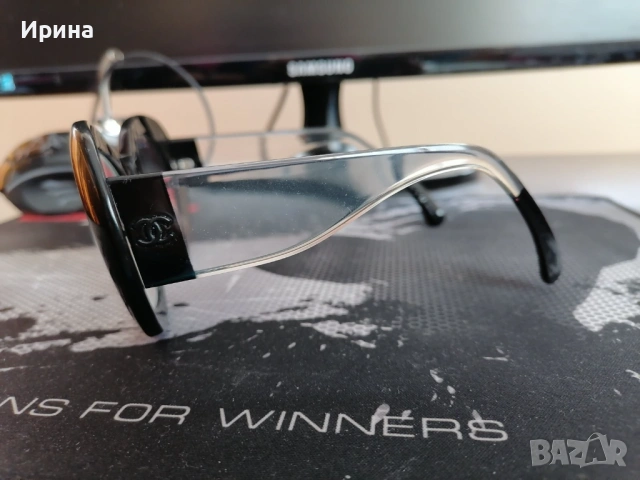 CHANEL 5265 CC ЛОГО ПЕПЕРУДА КРЪГЛИ СЛЪНЧЕВИ ОЧИЛА, снимка 4 - Слънчеви и диоптрични очила - 53353589