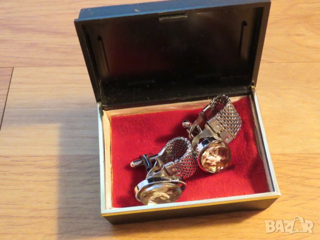 Старинни ръкавели с посребряване и изобразен Пегас - страхотен подарък за любим човек или колекция .