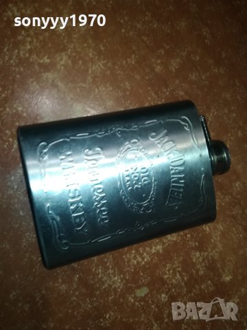 JACK DANIELS-МЕТАЛНО ДЖОБНО ШИШЕ 2112231315, снимка 5 - Антикварни и старинни предмети - 43500898