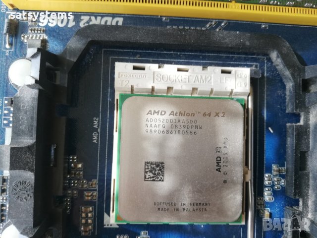 Дънна платка ASRock K10N78M Pro Socket AM3 +CPU, снимка 7 - Дънни платки - 40494442