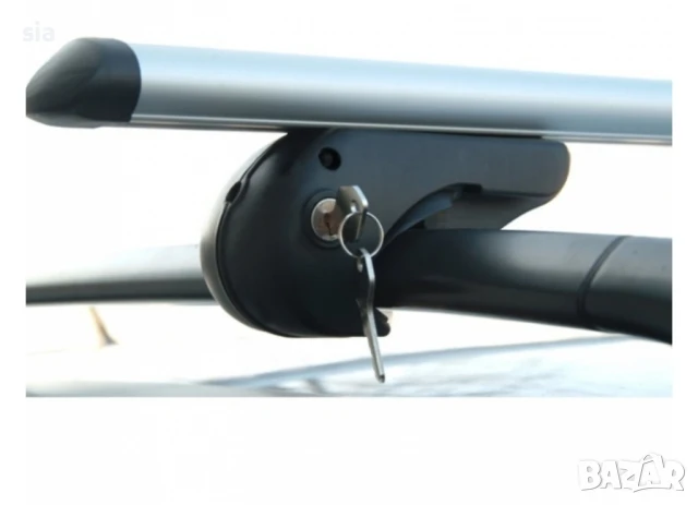 Напречни греди, Багажник за кола, греди, за покрив, 130см, снимка 3 - Аксесоари и консумативи - 44380456