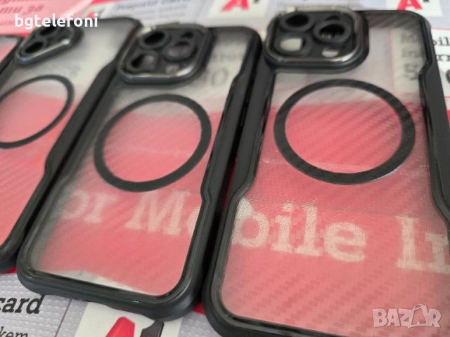 iphone 16,16+,16 Pro,16 Pro Max  твърди гърбове с Magsafe, снимка 2 - Калъфи, кейсове - 50716368