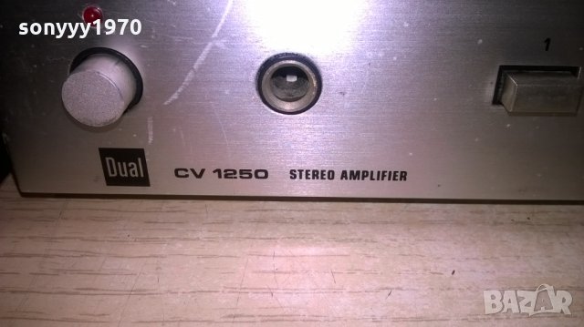 dual cv1250-germany-stereo amplifier-внос франция, снимка 8 - Ресийвъри, усилватели, смесителни пултове - 26802804