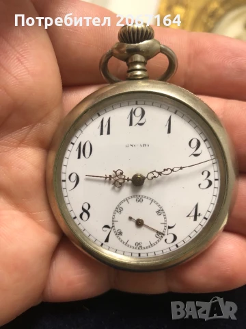 Старинен джобен часовник, снимка 4 - Джобни - 50586770