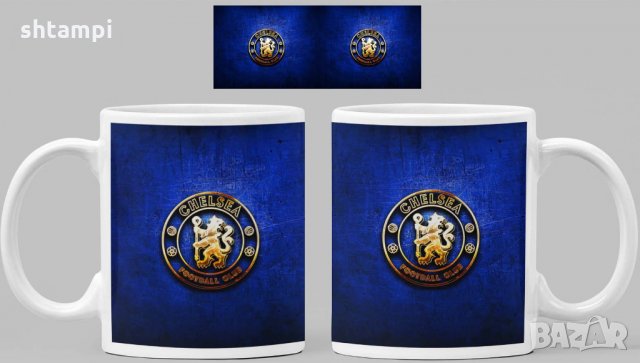 Чаша Челси Chelsea Керамична, снимка 6 - Фен артикули - 34784116