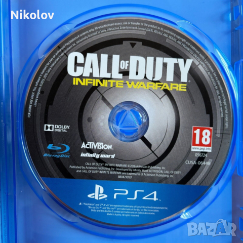 Call of Duty Infinite Warfare + Call of Duty 4 Remastered - Legacy Edition PS4 COD(Съвместима с PS5), снимка 4 - Игри за PlayStation - 44914418