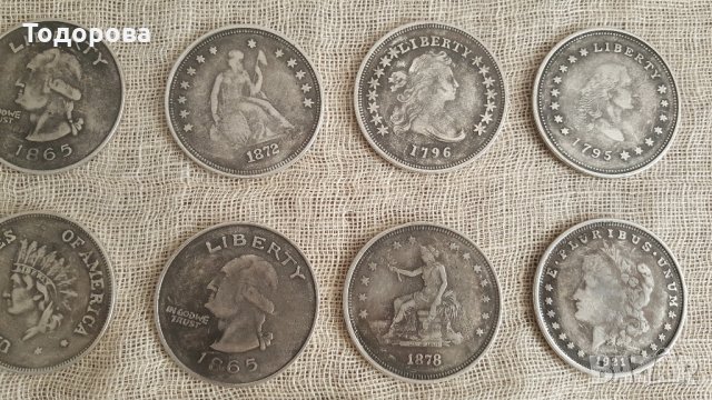 Лот Американски долари- реплики., снимка 3 - Антикварни и старинни предмети - 26749256