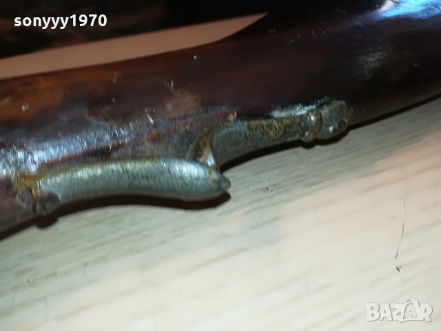 АНТИКА-пушка антика-метал/дърво 102см 3005211145, снимка 16 - Антикварни и старинни предмети - 33044209