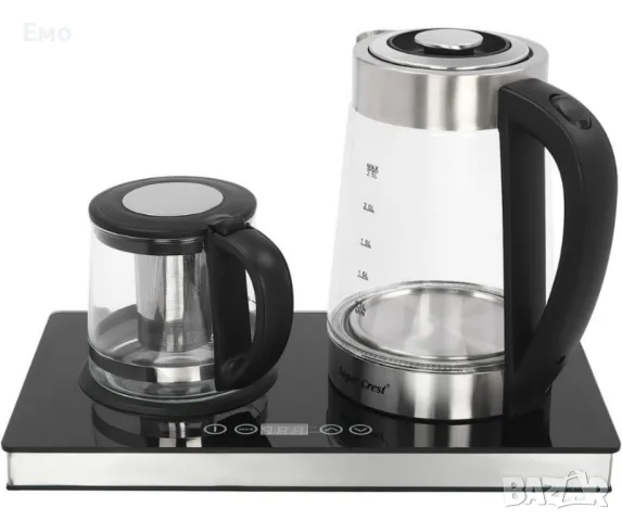 Цифров чайник - 2 в 1 - Lexical - 2200W, 2.5L, безжичен и с прозрачен индикатор, снимка 7 - Друга електроника - 48490233