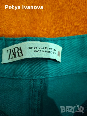 Три чифта къси дънкови панталони, размер 34, снимка 11 - Къси панталони и бермуди - 53486735