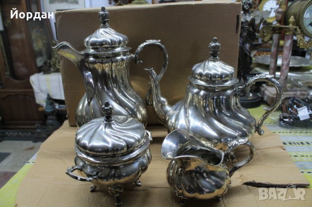 Сребърен немски сервиз 19век