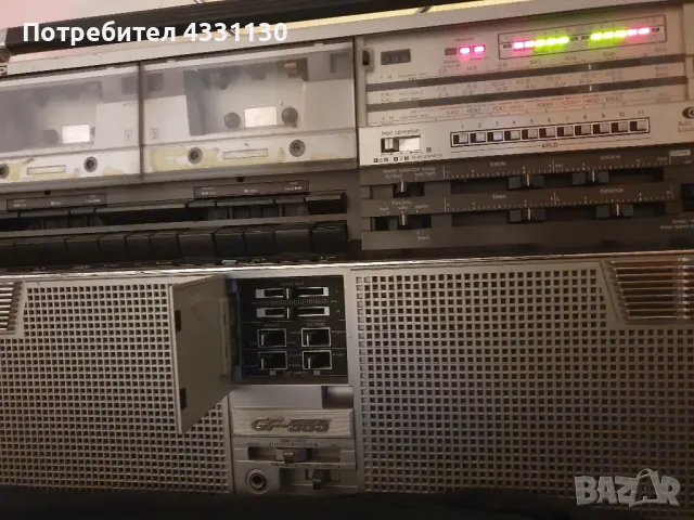 sharp gf 555 касетофон, снимка 6 - Радиокасетофони, транзистори - 49767874