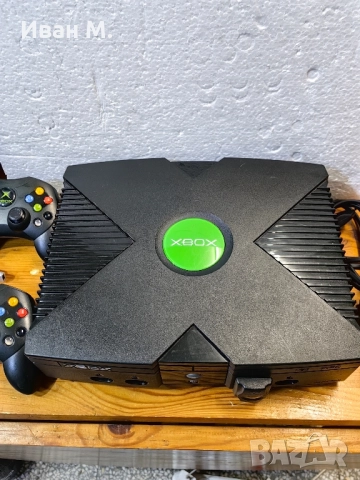 Конзола XBOX + 2 джойстика и игра , снимка 5 - Xbox конзоли - 52466627
