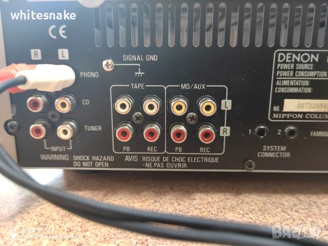Denon UPA-F07 Усилвател , снимка 5 - Ресийвъри, усилватели, смесителни пултове - 44030684