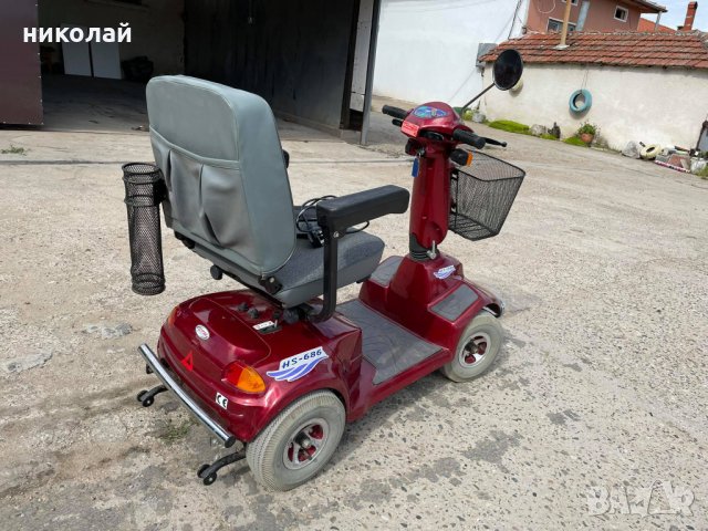 скутер за трудноподвижни хора , снимка 6 - Инвалидни скутери - 32936061