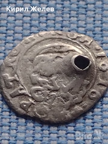 Сребърна монета денарий 1616г. Матиаш първи Кремниц Унгария 13800, снимка 5 - Нумизматика и бонистика - 42967929