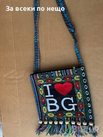 Сувенирна чанта от плат с традиционни български мотиви, снимка 9 - Чанти - 52242755