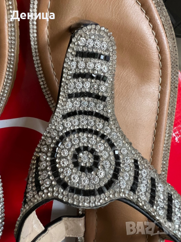 Сандали с камъчета , снимка 9 - Сандали - 33119594