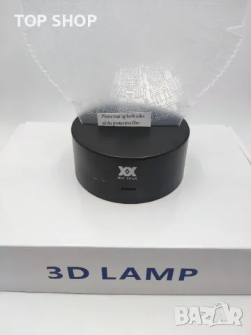 Star Wars Millennium Falcon 3d лампа настолна RGB, снимка 2 - Настолни лампи - 48842490