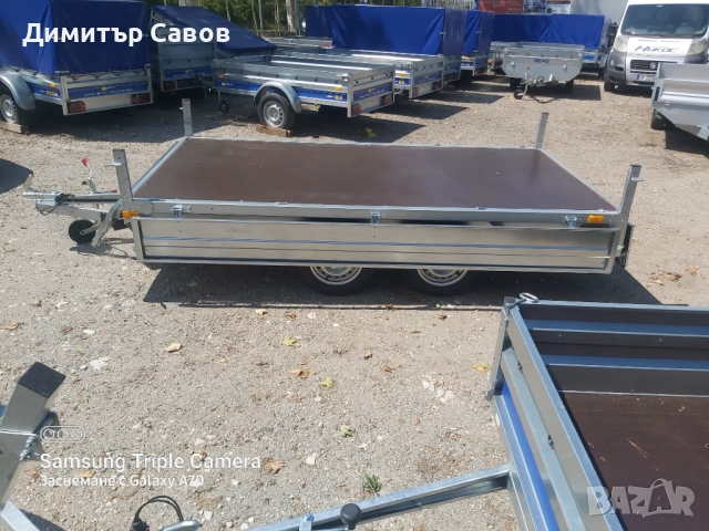 Ремарке Поп Индъстри 3.10 х 1.60 до 750кг., снимка 13 - Ремаркета - 52547472