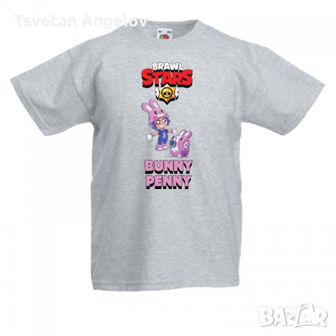 Разпродажба! Детска тениска Bunny Penny Brawl Stars, снимка 1 - Детски тениски и потници - 32271767