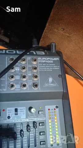 Beringer PMP4000, снимка 5 - Ресийвъри, усилватели, смесителни пултове - 47742986